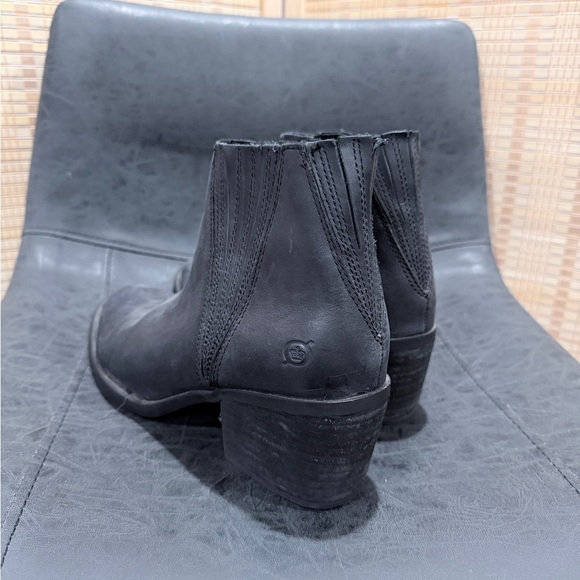 Born Black Ankle Boots - Picture 3 of 6